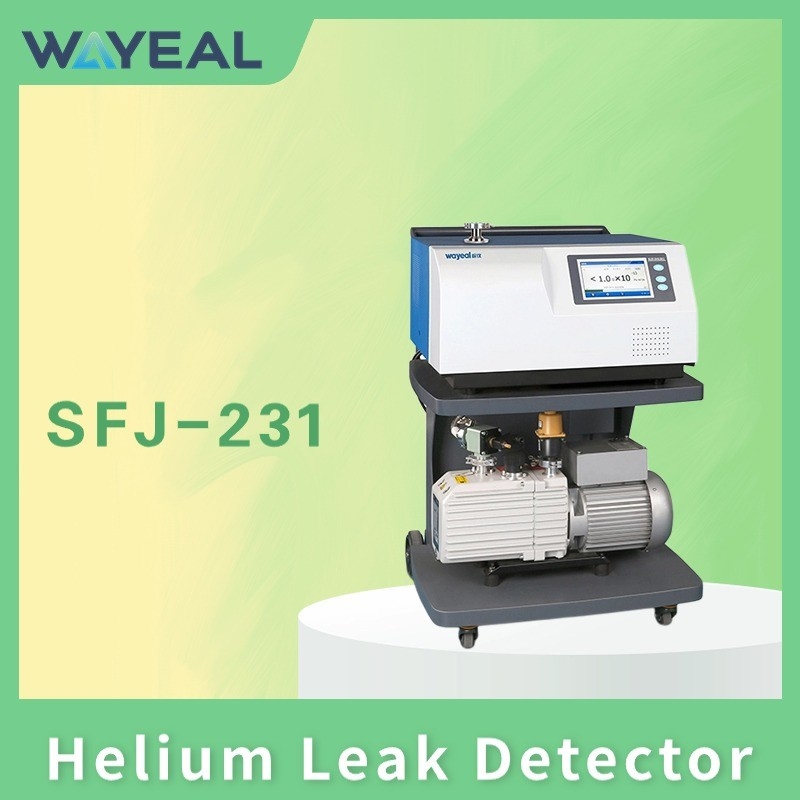 Wayeal SFJ-231 2 Ion Sources Helium Leak Detector Machine do wykrywania małych wycieków