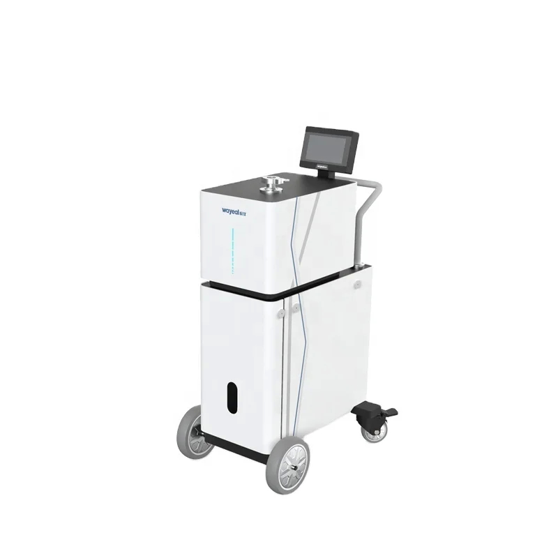 Mini Detektor wycieku helu o szybkości wykrywania 5*10-13Pa.m3/s z 7 cali ekranem dotykowym