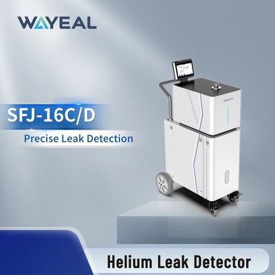 Wayeal SFJ-16C Wide Range Helium Leak Detector Machine z węszyczką i pistoletem rozpylającym
