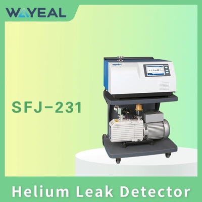 Wayeal SFJ-231 Mobilna maszyna do wykrywania wycieków helu Cena 5,0×10-13 Pa·m3/s