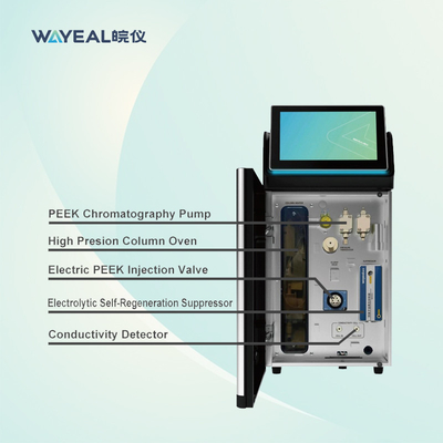 IC6200 PEEK Pump Ion Exchange Chromatography Instrument do analizy anionów lub kationów