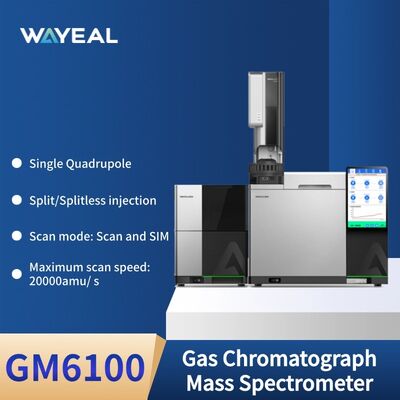 Jakość Spektrometr masowy chromatografu gazowego GM6100 GCMS z maksymalną prędkością skanowania 20000amu/s fabryka