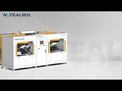 System wykrywania wycieków helu w komorze próżniowej do klimatyzacji